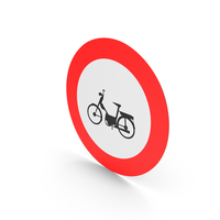 Belgian No Mopeds Sign PNG & PSD Images