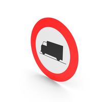 Belgian No Heavy Goods Vehicles Sign PNG & PSD Images
