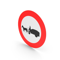 Belgian Sign No Entry For Drivers Of Horse Wagons PNG & PSD Images