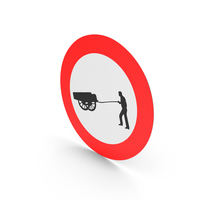 Belgian Sign No Entry For Drivers Of Hand Carts PNG & PSD Images