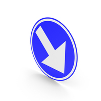 Belgian Keep Right Sign PNG & PSD Images