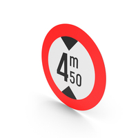 Belgian Sign Height Limit PNG & PSD Images