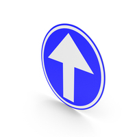 Belgian Sign Go Straight PNG & PSD Images