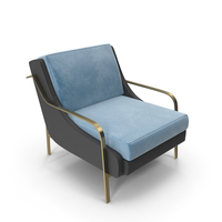 Rove Halden Lounge Blue PNG & PSD Images