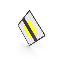 Austrian Sign End of Priority Road PNG & PSD Images