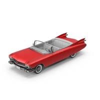 Luxury Cabriolet Red PNG & PSD Images
