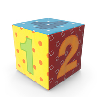 Number Сube PNG & PSD Images