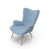 Contour Lounge Armchair PNG & PSD Images