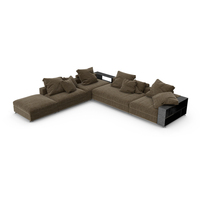 FLEXFORM Groundpiece Sofa PNG & PSD Images