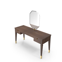 Opera Contemporary Elettra Dressing Table PNG & PSD Images