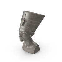 Granite Bust Of Nefertiti PNG & PSD Images
