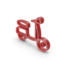 Glass Scooter Outline Icon PNG & PSD Images