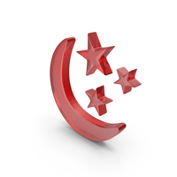 Glass Moon And Stars Icon PNG & PSD Images
