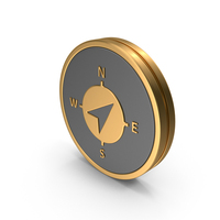 Round Compass Icon PNG & PSD Images