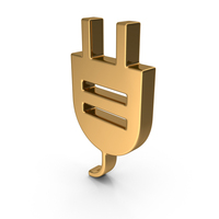 Gold Plug Icon PNG & PSD Images