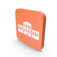 Orange & White Square Building Icon PNG & PSD Images