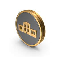 Badge Building Icon PNG & PSD Images