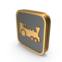Square Train Icon PNG & PSD Images