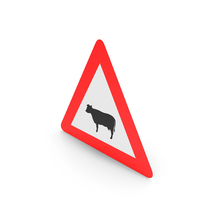 Belgian Domestic Animal Crossing Sign PNG & PSD Images