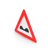 Belgian Bumpy Road Sign PNG & PSD Images