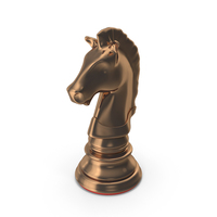 Bronze Chess Knight PNG & PSD Images