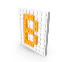 Building Toy Brick Letter B PNG & PSD Images