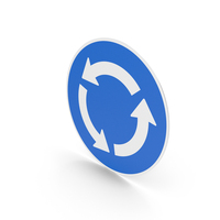 Danish Sign Roundabout PNG & PSD Images