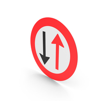 Danish Sign Priority For Oncoming Vehicles PNG & PSD Images