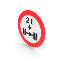 Danish Max Axle Load Sign PNG & PSD Images