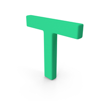Green Letter T PNG & PSD Images