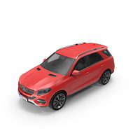 Red Mercedes-Benz GLE PNG & PSD Images