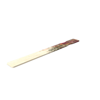 Dirty 12 Inch Paint Stirring Stick Wood PNG & PSD Images
