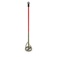 Dirty Paint Stirring Metal Stick PNG & PSD Images