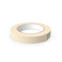 Masking Tape 7 Inch Beige PNG & PSD Images