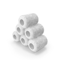 Paint Roller 4 Inch Pile PNG & PSD Images