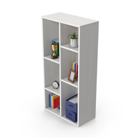 Bookshelf Set PNG & PSD Images
