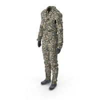 Pixel Camo Pilot Suit PNG & PSD Images