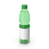 Green Plastic Bottle PNG & PSD Images
