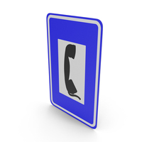 Belgian Telephone Sign PNG & PSD Images