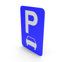 Belgian Parking Reserved For Cars Sign PNG & PSD Images