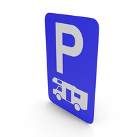 Belgian Sign Parking Reserved For Campers PNG & PSD Images
