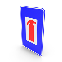 Belgian Fire Extinguisher Sign PNG & PSD Images