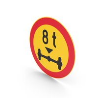 Finnish Weight Limit Per Axle Sign PNG & PSD Images
