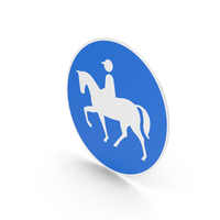 Finnish Track For Rider On Horseback Sign PNG & PSD Images