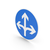 Finnish Sign Proceed In Any Direction PNG & PSD Images