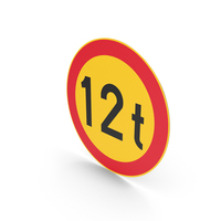 Finnish No Vehicles Exceeding Sign PNG & PSD Images