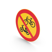 Finnish No Cycles Or Mopeds Sign PNG & PSD Images