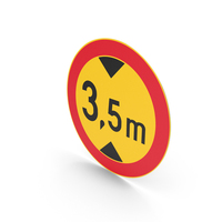Finnish Height Limit Sign PNG & PSD Images