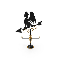 Dragon Weathervane PNG & PSD Images