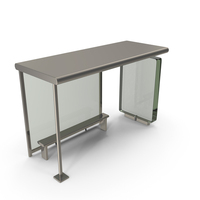 Glass Bus Stop PNG & PSD Images